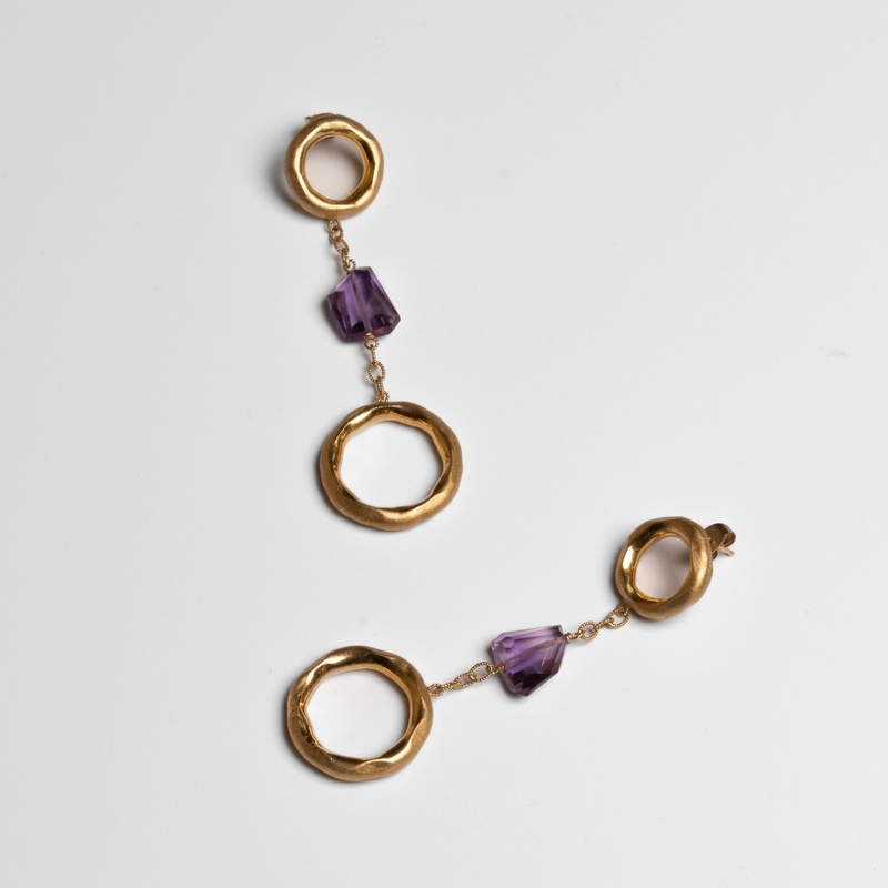 Brincos em Ouro Amarelo 18K - Calgaro - 12,05gr