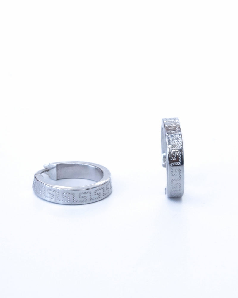 Brincos em Ouro Branco 19,2K - 2,98gr