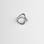 Anel Ouro Branco 18K - Linhas da Vida H. Stern (0,75cts G/VS)