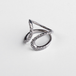 Anel Ouro Branco 18K - Linhas da Vida H. Stern (0,75cts G/VS)
