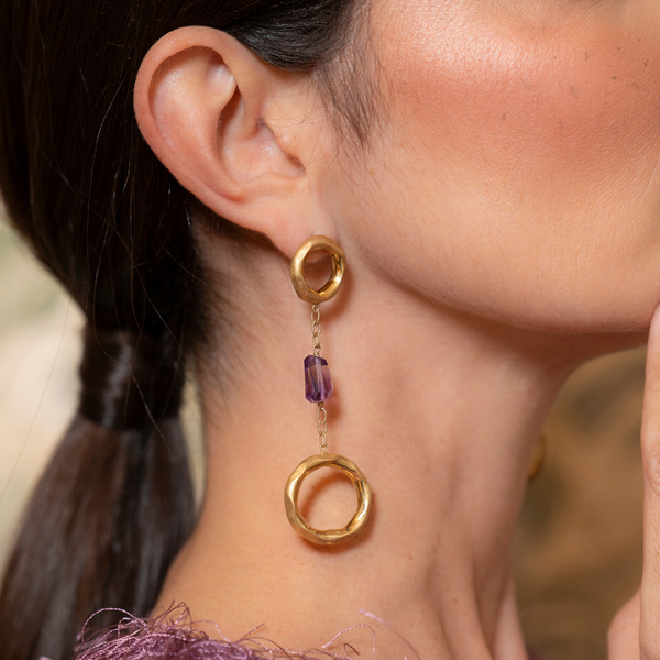 Brincos em Ouro Amarelo 18K - Calgaro - 12,05gr