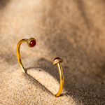 Pulseira Piaget Possession em Ouro Amarelo 18K com Pedra Vermelha