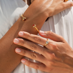 Pulseira Piaget Possession em Ouro Amarelo 18K com Pedra Vermelha
