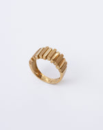 Anel em Ouro Amarelo 19,2K com Traços Acetinados - 7,68gr