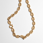 Colar em Ouro Amarelo 19,2K - Martelado - 40,5gr