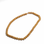 Colar em Ouro Amarelo 19.2K Contas de Viana