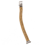 Pulseira em Ouro Amarelo e Branco 19.2K com Ónix