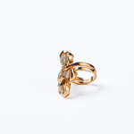 Anel em Ouro Rosa 18K com Diamantes (G/VS 0,42cts) - 17,97gr