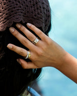 Anel em Ouro Branco 18K -  BULGARI BZERO1 - 10,5gr