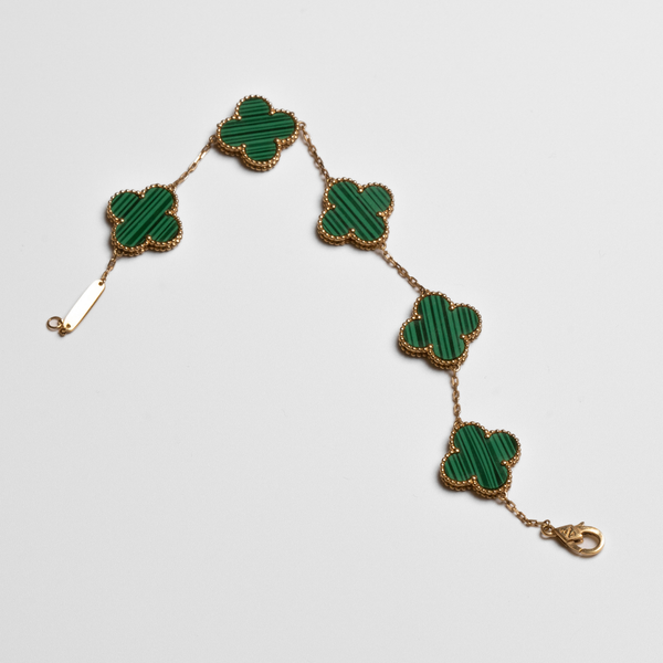 Pulseira em Ouro Amarelo 18K - Alhambra Van Cleef & Arpels - 8,08gr