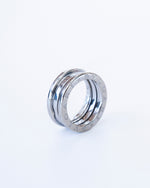 Anel em Ouro Branco 18K -  BULGARI BZERO1 - 10,5gr