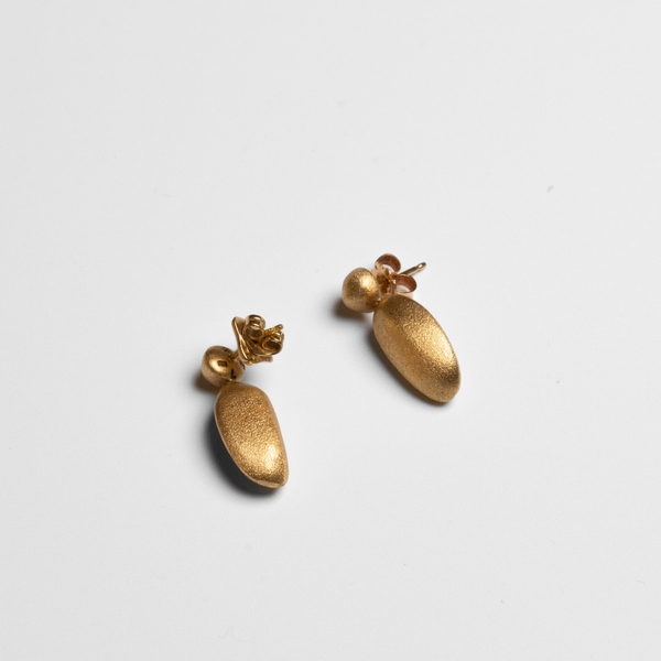 Brincos em Ouro Amarelo 18K - Golden Stones HSTERN