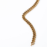 Pulseira em Ouro Amarelo 19,2K em Malha Barbela