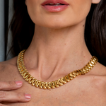 Colar em Ouro Amarelo 19,2K Acetinado e Polido